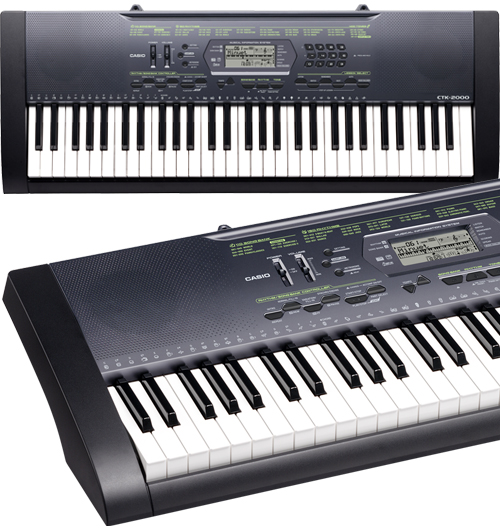 WORLD OF MUSIC ; PORTABLE KEYBOARD » Casio CTK2000 Portable Keyboard