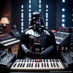 Darth Vader with a synthesizer’ is an example of the AI-generated imagery that’s becoming unavoidable.